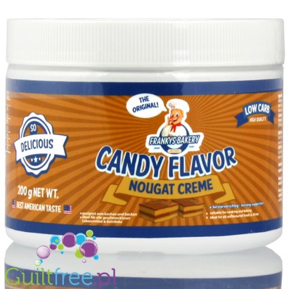 Franky's Bakery Candy Flavor Powdered Food Flavoring, Nougat Creme - powdered food aroma nougat, without sugar, contains sweeten