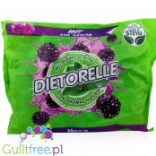 Gum Candies With Sweeteners Blackberry Flavors - Gluten-free sugar-free jelly beans, contain sweeteners