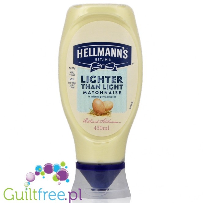 Hellmann's Lighter than Light majonez niskotłuszczowy 11kcal