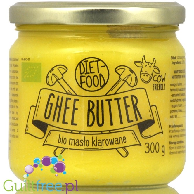 Diet Food Ghee organiczne masło klarowane