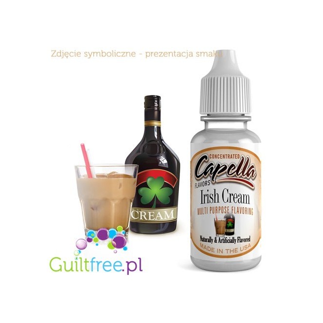 Capella Irish Cream - skoncentrowany aromat bez cukru i bez tłuszczu