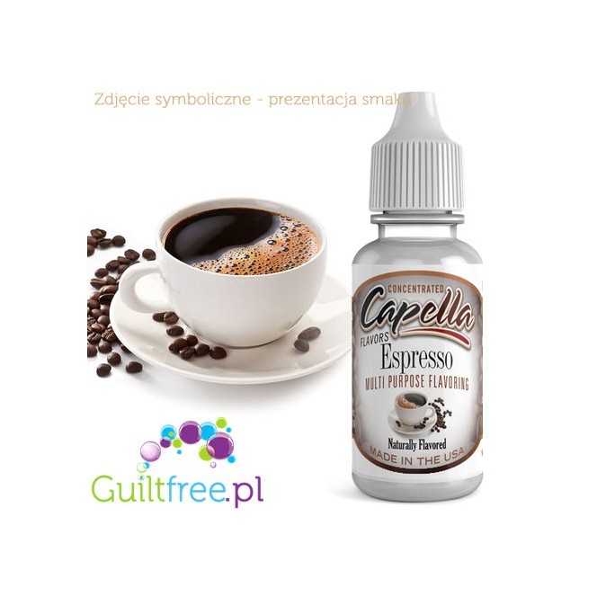 Capella Espresso - skoncentrowany aromat bez cukru i bez tłuszczu