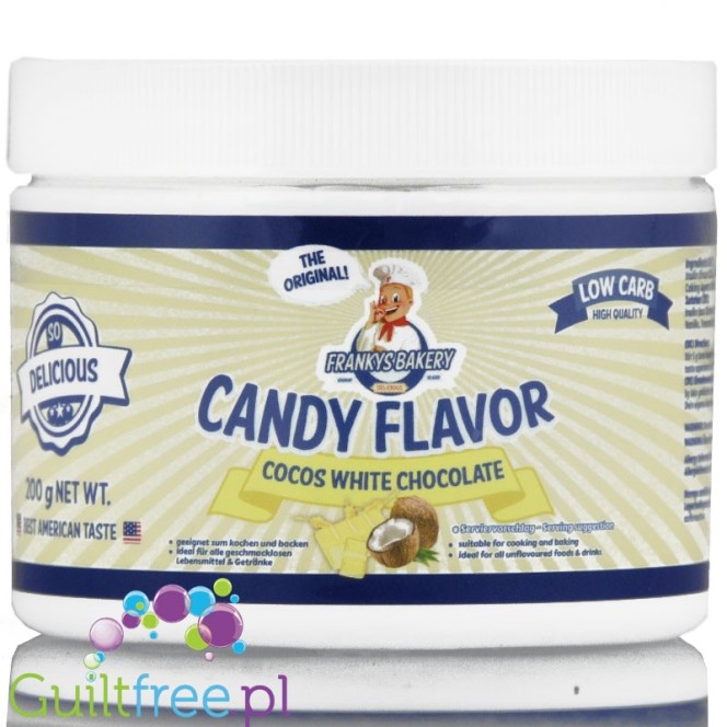 Franky's Bakery Candy Flavor aromat słodzący Kokos & Biała Czekolada