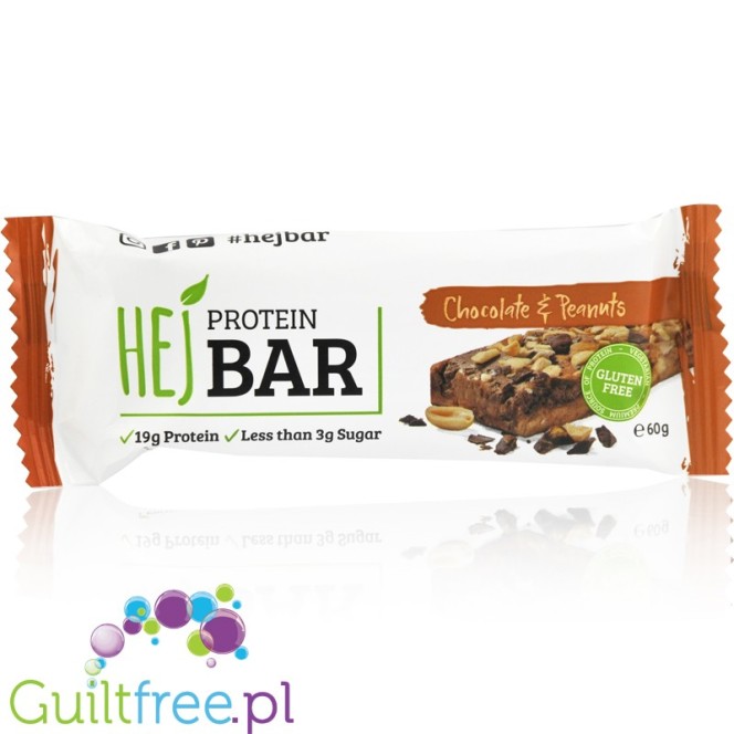 HEJ Bar Chocolate & Peanut protein bar