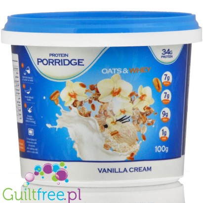 Feel Free Porridge, Vanilla Cream