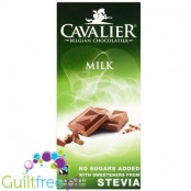 Cavalier Stevia mleczna czekolada bez dodatku cukru