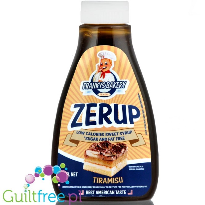 ZerUP Frankys Tiramisu sugar free syrup