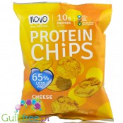 Novo Foods Chipsy Proteinowe Serowe 65% mniej tłuszczu