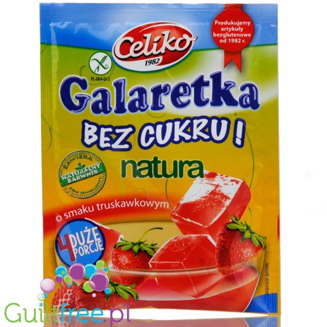 Celiko sugar free, sweeteners free strawberry jelly