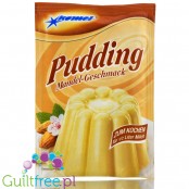 Komet, sugar free and sweetners free Almond pudding