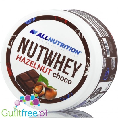 AllNutrition Nutwhey Czekolada & Orzechy Laskowe - krem 21% białka