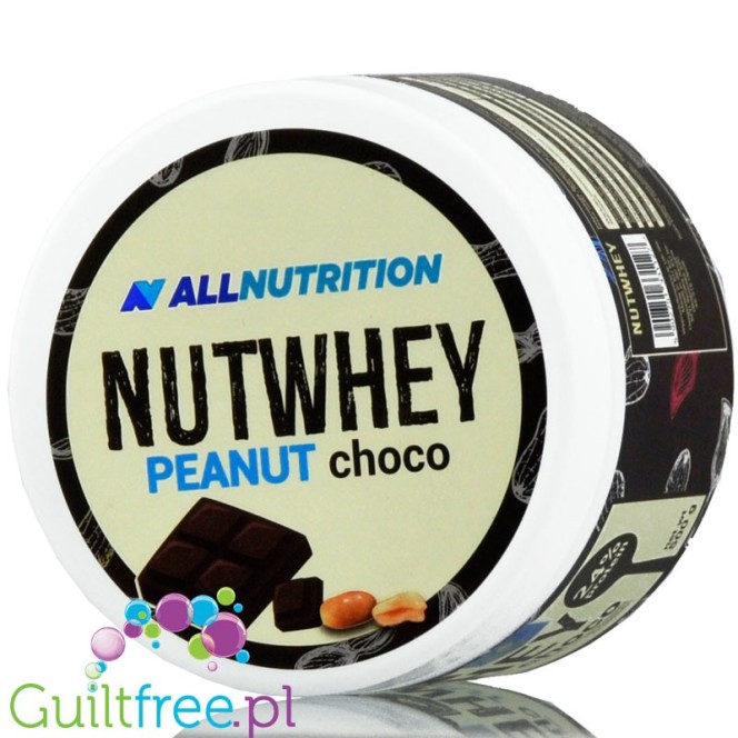 AllNutrition Nutwhey Czekolada & Orzechy Ziemne - krem 24% białka
