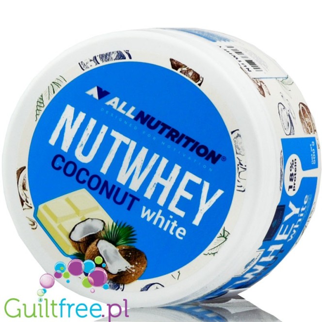 AllNutrition Nutwhey Kokos & Biała Czekolada - krem z WPC 1g cukru