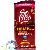 Plamil So Free Hemp Seed wegańska czekolada bez cukru z ksylitolem 72% kakao