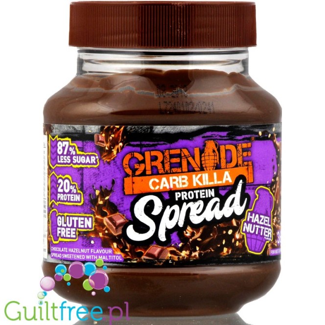 Grenade Carb Killa Hazel Nutter krem czekoladowy z białkiem WPC