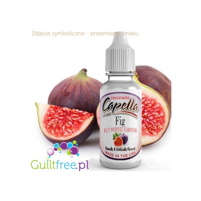 Capella Fig - skoncentrowany figowy aromat bez cukru i bez tłuszczu