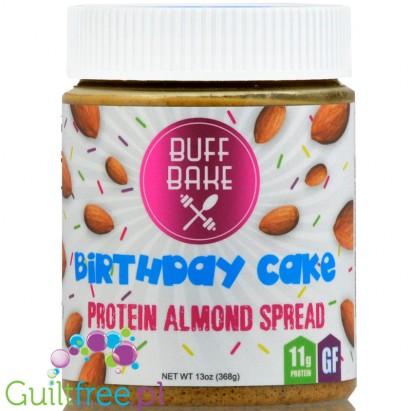 Buff Bake Protein Almond Spread, Birthday Cake
