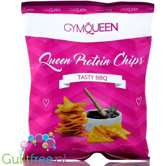GymQueen Protein Chips BBQ chipsy białkowe