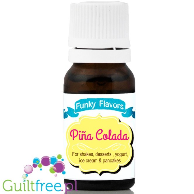 Funky Flavors Piña colada - Fat free, sugar free food flavoring