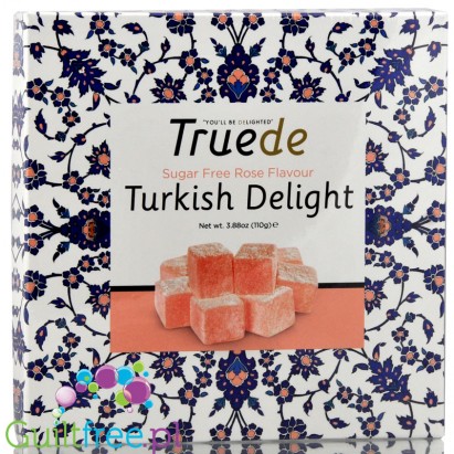 Truede różane Turkish Delight bez cukru