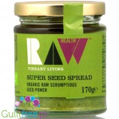 Raw Health Super Seed - surowe, organiczne masło z mieszanych nasion (sezam, konopie, dynia)