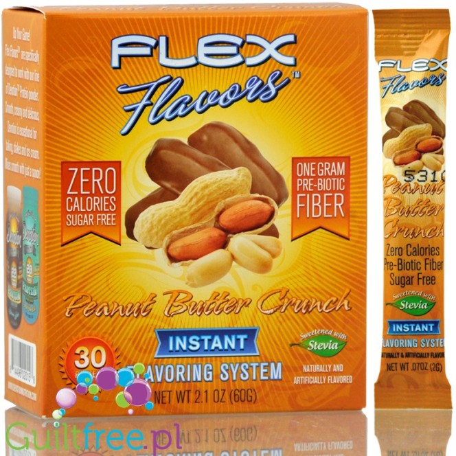 Flax Flavors Peanut Butter Crunch zero calorie flavoring system