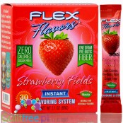 Flex Flavors Strawberry Fields - truskawkowa saszetka aromatyzująca ze stewią