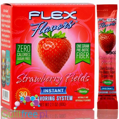 Flex Flavors Truskawka saszetka słodząca-aromatyzująca