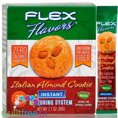 Flax Flavors Italian Almond Cookie zero calorie system