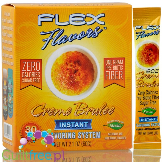 Flax Flavors Crème brûlée zero calorie flavoring system