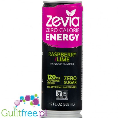 Zevia Energy Raspberry & Lime