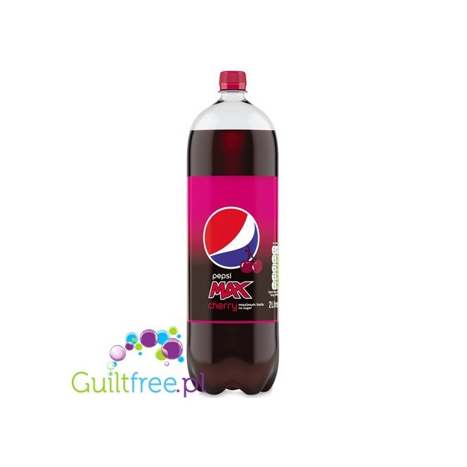 Pepsi Max Cherry - wiśniowa Pepsi Max bez cukru 2L