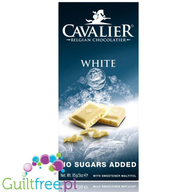Cavalier biała czekolada bez cukru