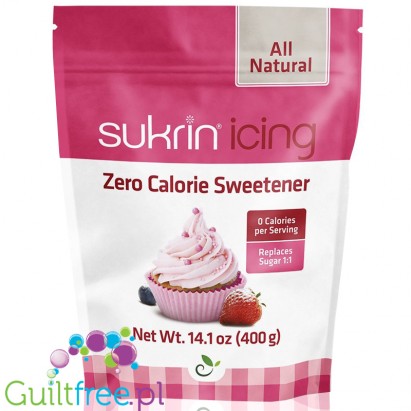 Sukrin Melis - natural, small-sweetened table sweetener of erythritol and stevia