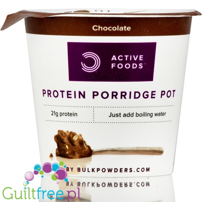 Bulk Powders Active Food Chocolate protein oatmeal