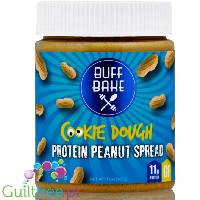 Buff Bake Cookie Dough protein peanut butter with stevia