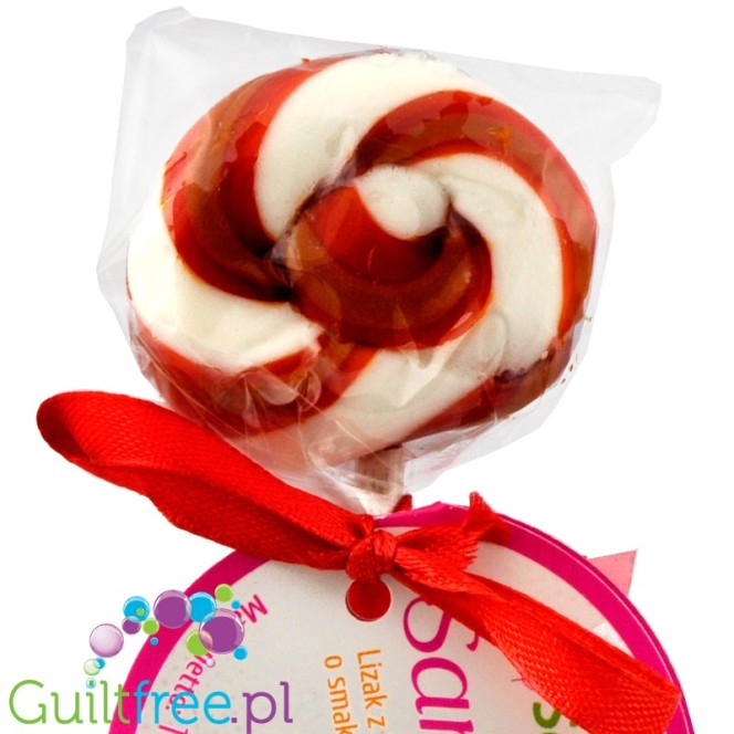 Santini lollipop sugar sweetened with colloidal xylitol