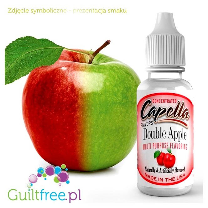 Capella Double Apple skoncentrowany aromat spożywczy bez cukru i bez tłuszczu