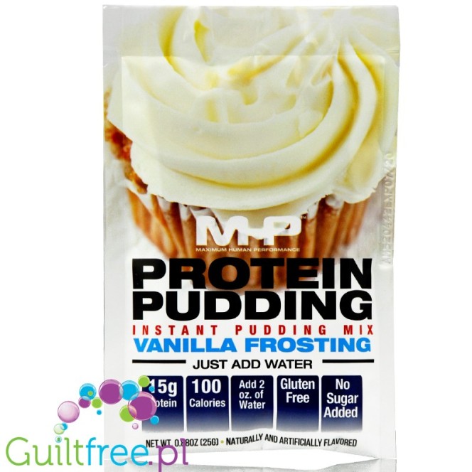 MHP Protein Pudding Vanilla Frosting, pudding proteinowy instant 15g białka