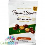 Russel Stover sugar free dark chocolate peanuts