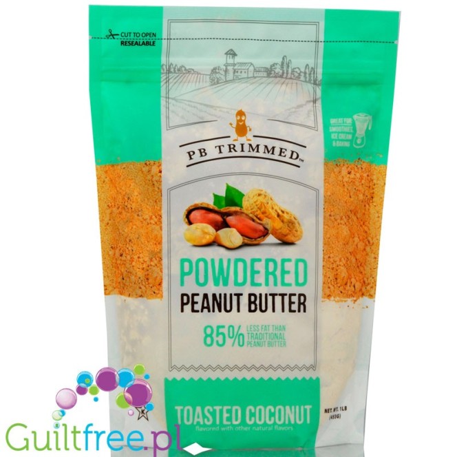 PB Trimmed Toasted Coconut - odtłuszczone masło orzechowe w proszku 0,45kg