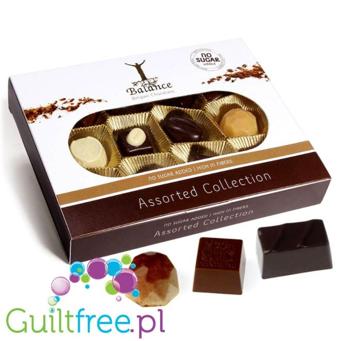Assorted Collection Finest Belgian Chocolates No Sugar Added