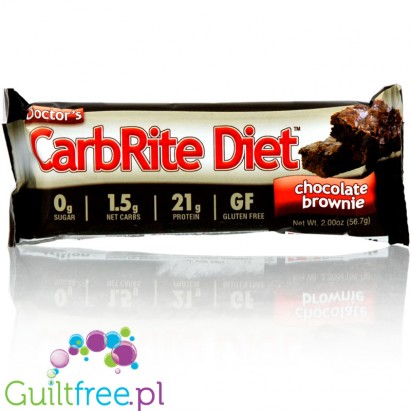 Doctor`s CarbRite Diet Bar Czekoladowe Brownie - tylko 2g węglowodanów