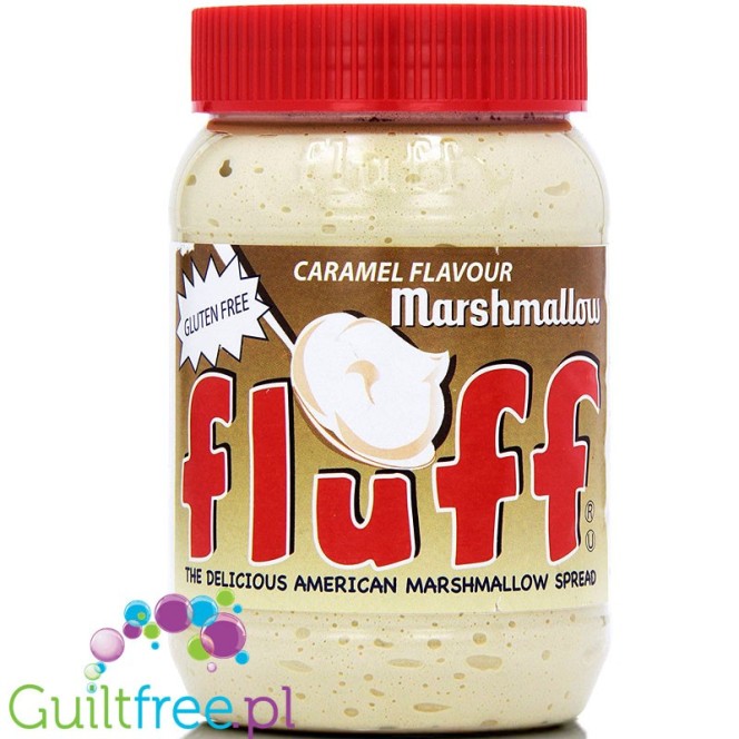 Fluff Caramel Marshmallow - piankowy krem karmelowy (cheat meal)