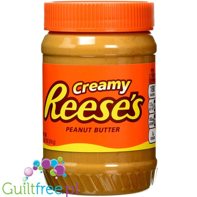 Reese's Peanut Butter kremowe masło orzechowe (CHEAT MEAL)
