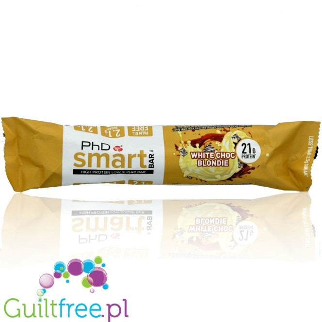 Phd Smart White Choc Blondie sugar free protein bar