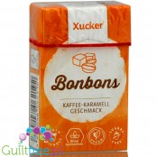 Xucker Coffee Caramel Energy dropsy energetyzujące z ksylitolem, 50 sztuk