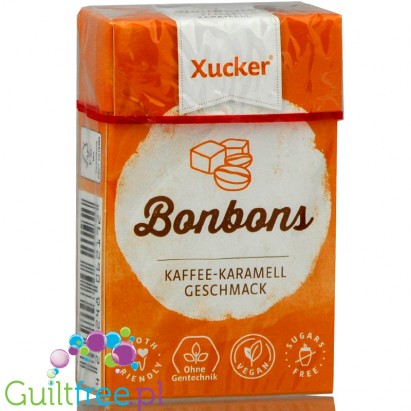 Xucker Coffee Caramel Energy Drops with Xylitol 
