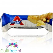 Atkins Snack White Chocolate Macadamia - Biała Czekolada & Orzechy Macadamia - baton proteinowy 12g białka