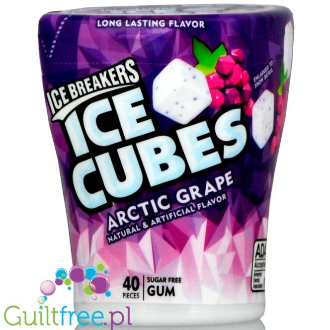 Ice Breakers Ice Cubes Arctic Grape, guma do żucia bez cukru